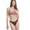 Γυναικείο brazil slip Walk με σχέδια - Brief - ίνες bamboo - 2 pack