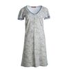 Γυναικείο Νυχτικό Pink Label - Cotton-Modal- Φλοράλ - Κοντό Μανίκι - Εγκυμοσύνη
