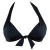 Μαγιό τρίγωνο Rock Club - Μαύρο Bikini top Push Up - Ενίσχυση