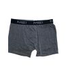 Ανδρικό boxer MEI - Γκρι - Cotton - Φαρδύ εξωτερικό λάστιχο