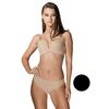 Brazilian slip Luna Secret Sense -Μαύρο- laser-cut - Χωρίς ραφές