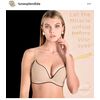 Σουτιέν  Push-Up Luna New Miracle - Μαύρο με ενίσχυση - Τέλειο Κράτημα - Cup B