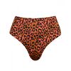 Ψηλόμεσο μαγιό slip Rock Club -  Barazil Animal print - Mix and Match