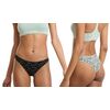 Γυναικείο Brazil Walk - Multicolor slip - Ίνες bamboo - 2 pack