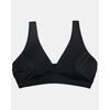 Μαγιό Crop Top Rock Club - Μαύρο Bikini κρουαζέ - Plus Size