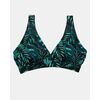 Μαγιό Crop Top Rock Club - Palm Bikini κρουαζέ - Plus Size