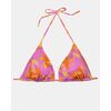 Μαγιό Plus Size τρίγωνο Rock Club - Bubble print - Τοπ Bikini