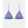 Μαγιό Plus Size τρίγωνο Rock Club - Greek print - Τοπ Bikini