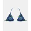 Μαγιό Plus Size τρίγωνο Rock Club - Spring print - Τοπ Bikini