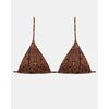 Μαγιό Plus Size τρίγωνο Rock Club - TOTEM print - Τοπ Bikini