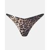 Μαγιό slip Rock Club Panther - Ψηλό κόψιμο - Leopard Print - V σλιπ
