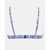 Μαγιό top Rock Club - Greek print - Bikini Τρίγωνο με Λάστιχο - Cup C D