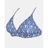 Μαγιό top Rock Club - Greek print - Bikini Τρίγωνο με Λάστιχο - Cup C D
