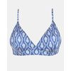 Μαγιό top Rock Club - Greek print - Bikini Τρίγωνο με Λάστιχο - Cup C D