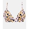 Μαγιό top Rock Club - Panther print - Bikini Τρίγωνο με Λάστιχο - Cup C D