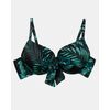 Μαγιό top Rock Club - Plus Size - Palm print Bikini - Cup D E