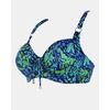 Μαγιό top Rock Club - Spring print - Bikini για μεγάλο στήθος - Cup D E