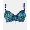 Μαγιό top Rock Club - Spring print - Bikini για μεγάλο στήθος - Cup D E