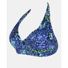 Μαγιό top Τρίγωνο Rock Club - Spring print - Bikini για μεγάλο στήθος - Cup E