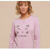 Γυναικεία πυτζάμα Noidinotte - Ροζ - Animal Print - Print Cat
