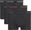 Ανδρικά boxer Calvin Klein 3 pack- Μαύρά Βαμβακερά Brief - Φαρδύ εξωτερικό λάστιχο