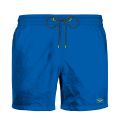 Ανδρικό Μαγιό Johnny Brasco - Μπλε ανοιχτό Shorts - Σχέδιο με λογότυπο - Plus size