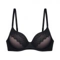 Σουτιέν Dorina BRINLEY - Μαύρο Push Up - Δαντέλα - Cup B - Polyamide - Regular Fit