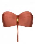 Μαγιό Strapless Rock Club - Bikini Bronze - Μεγάλο στήθος - Cup D