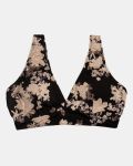 Γυναικείο Μαγιό Crop Top Rock Club - Peony Bikini κρουαζέ - Plus Size - Lycra