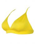 Μαγιό τρίγωνο Rock Club - Κίτρινο Bikini - Σταθερό cup C/D