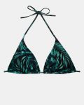 Μαγιό Plus Size τρίγωνο Rock Club - Palm print - Τοπ Bikini