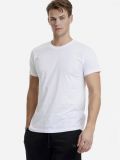 Walk Ανδρικό t-shirt - Λευκό - Κοντό μανίκι - Cotton - Regular Fit