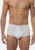 Ανδρικό slip Minerva - Classic Rip - Εξωτερικό Λάστιχο & άνοιγμα - 2 Pack - Regular Fit - Cotton