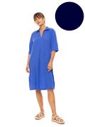 Γυναικείο Beachdress Pink Label - Φόρεμα - Yacht Blue - Regular Fit - Viscose