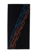 Πετσέτα θαλάσσης MED - Μαύρη - ARCHITECTURE Logo - 100% Βαμβακερή - 70 x 140cm