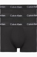 Ανδρικά boxer Calvin Klein 3 pack- Black- Βαμβακερά Brief - Φαρδύ εξωτερικό λάστιχο