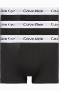 Ανδρικά boxer Calvin Klein 3 pack- Multi-Color- Βαμβακερά Brief - Φαρδύ εξωτερικό λάστιχο