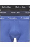 Ανδρικά boxer Calvin Klein 3 pack- Multi-Color- Βαμβακερά Brief - Φαρδύ εξωτερικό λάστιχο
