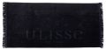 Πετσέτα θαλάσσης Ulisse Μαύρη - 100% Βαμβακερή με κρόσσια - 1 x 1.80m