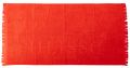 Πετσέτα θαλάσσης Ulisse Κόκκινη - 100% Βαμβακερή με κρόσσια - 1 x 1.80m