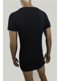 Ανδρική μπλούζα MED Fight - T-Shirt μαύρο με τύπωμα - Κοντό μανίκι