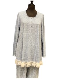 Γυναικεία πυτζάμα Claire Katrania -  Μακρύ Παντελόνι