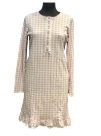 Γυναικείο νυχτικό Noidinotte - Ροζ Καρό