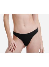 Γυναικείο brazil slip Walk - Μαύρο Brief από ίνες bamboo - 2 pack