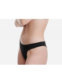 Γυναικείο brazil slip Walk - Μαύρο Brief από ίνες bamboo - 2 pack