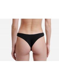 Γυναικείο brazil slip Walk - Μαύρο Brief από ίνες bamboo - 2 pack