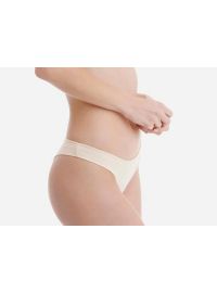 Γυναικείο brazil slip Walk - Μπεζ Brief από ίνες bamboo - 2 pack