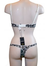 Σετ Σουτιέν Armani & String - Λευκό - Σχέδιο - B cup