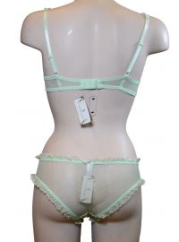 Σετ Σουτιέν Venus Victoria & Slip - Πετρόλ - Δαντέλα - B cup