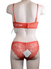 Σετ Σουτιέν La Perla & Boxer - Κόκκινο - Δαντέλα - C cup